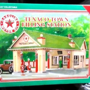 First in the Series 1930 Denver Style Texaco Town Filling Station Collectible